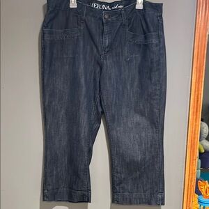 Merona women, dark blue bottoms, size 16